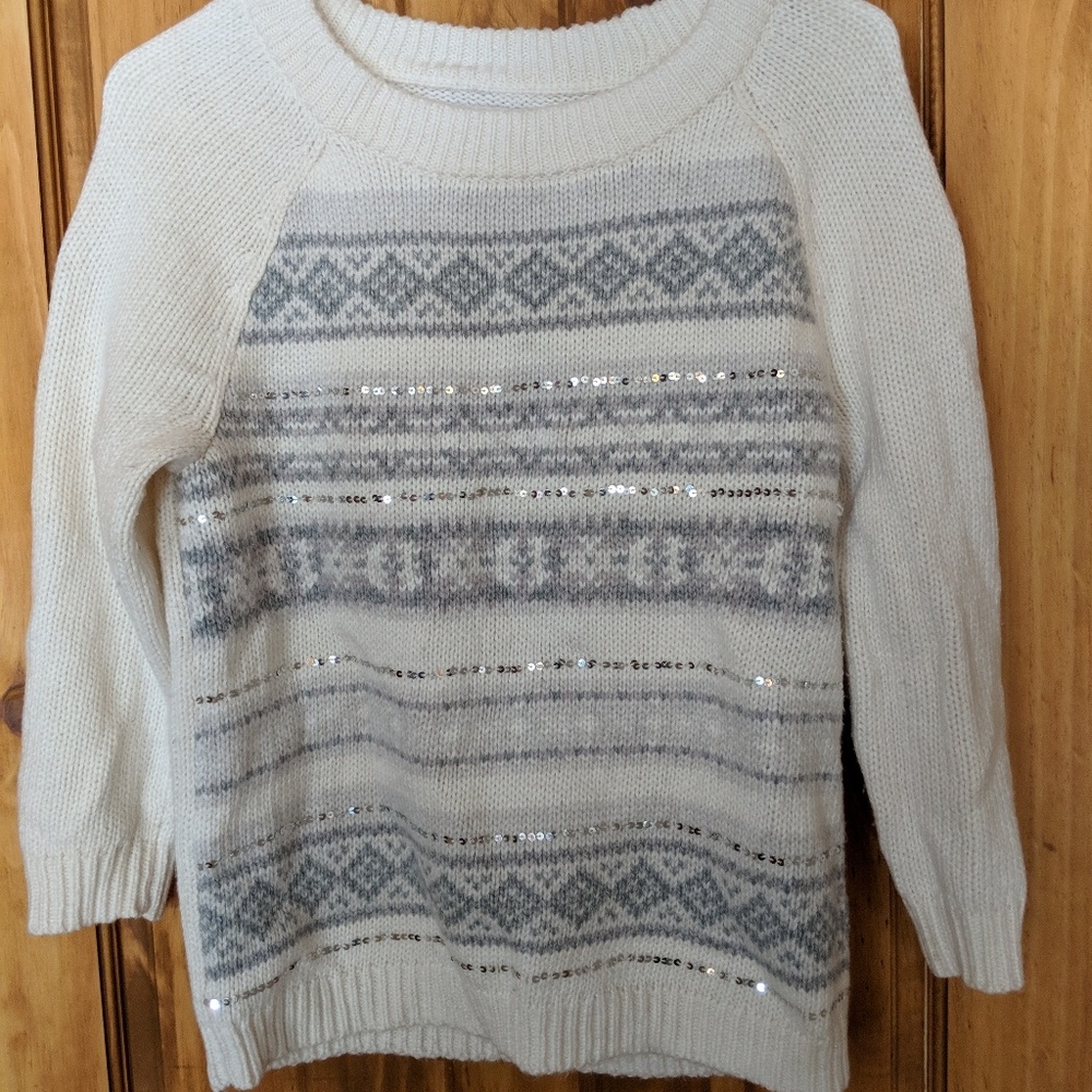 Old Navy Sequin Sweater